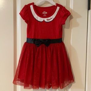 Minnie Mouse Dress with pom pom balls in tulle